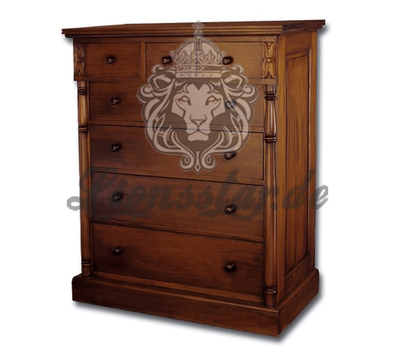Aktenkommode Barock Mahagoni Holz Ak.112 Aktenkommode Barock Mahagoni Holz Ak.112