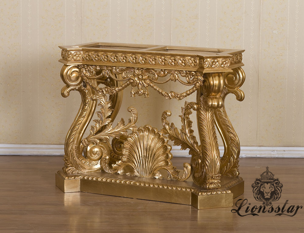 Anrichte Barock Mahagoni Holz A.293 Anrichte Barock Mahagoni Holz A.293