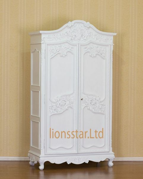 Kleiderschrank Rococo Weiß Kleiderschrank Rococo Weiß
