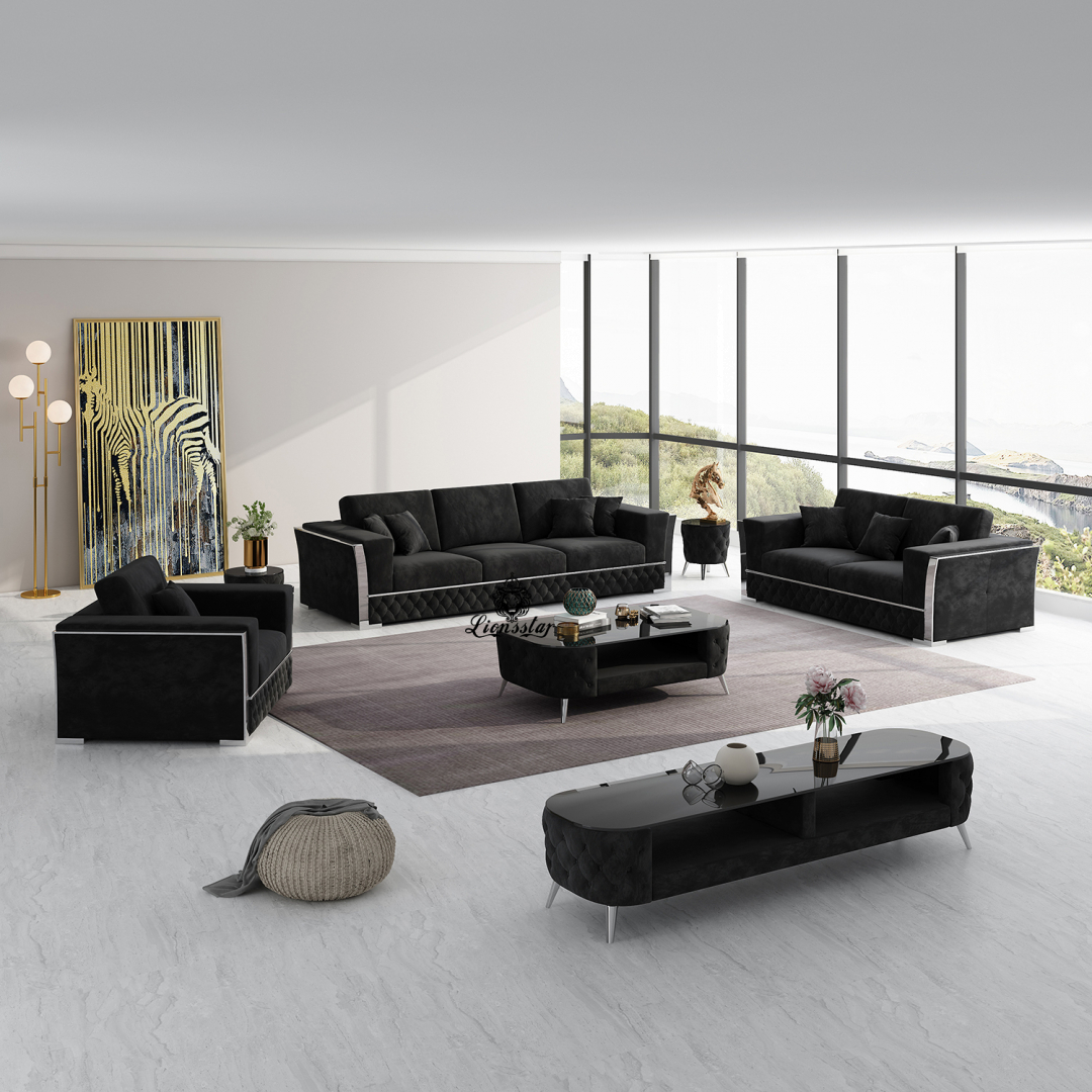  Luxus Designer Sofa Loft Stil Mia