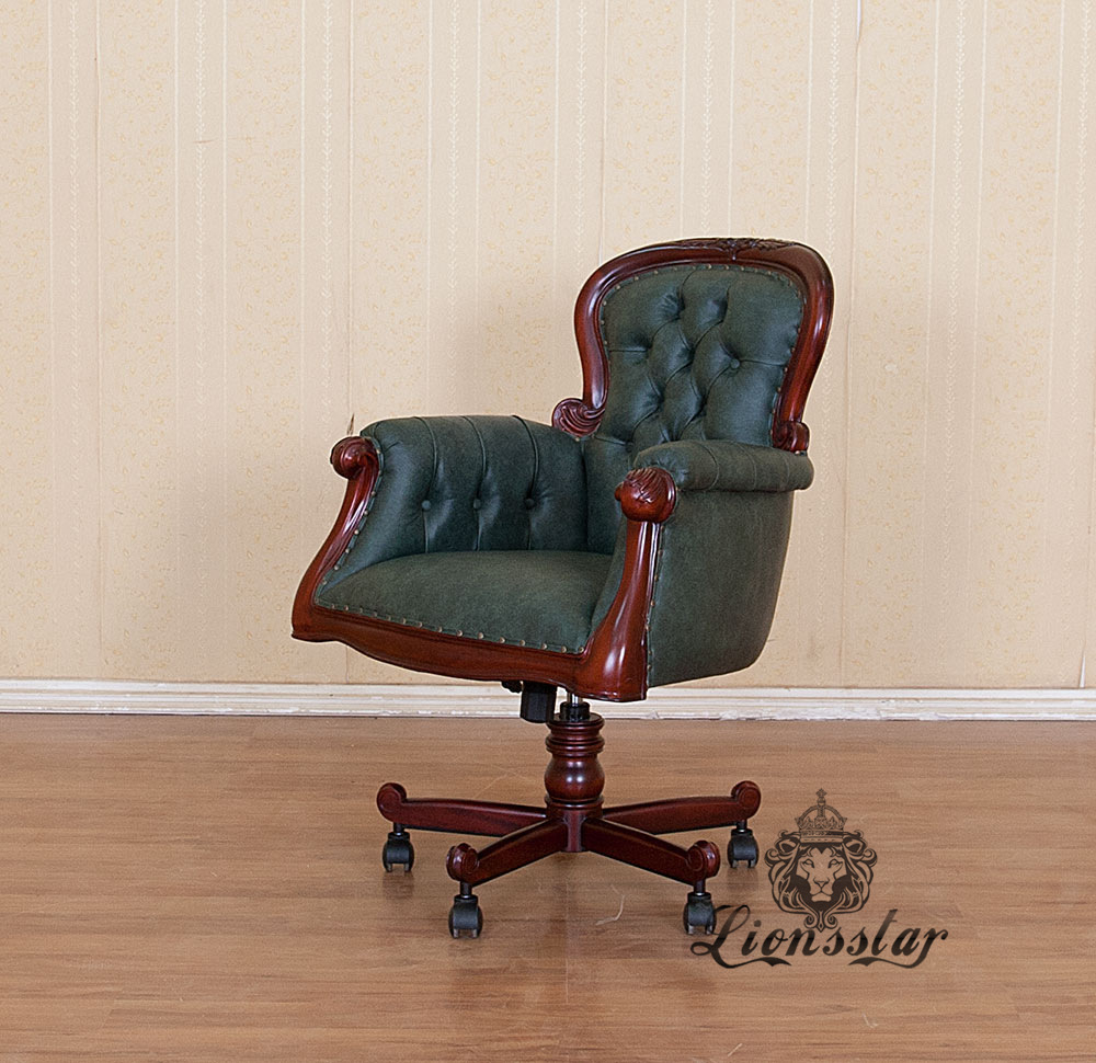 Bürostuhl Antik Leder