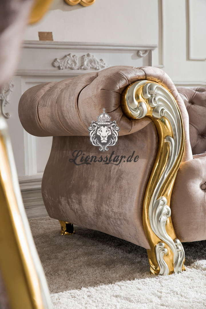 Chesterfield Couchgarnitur
