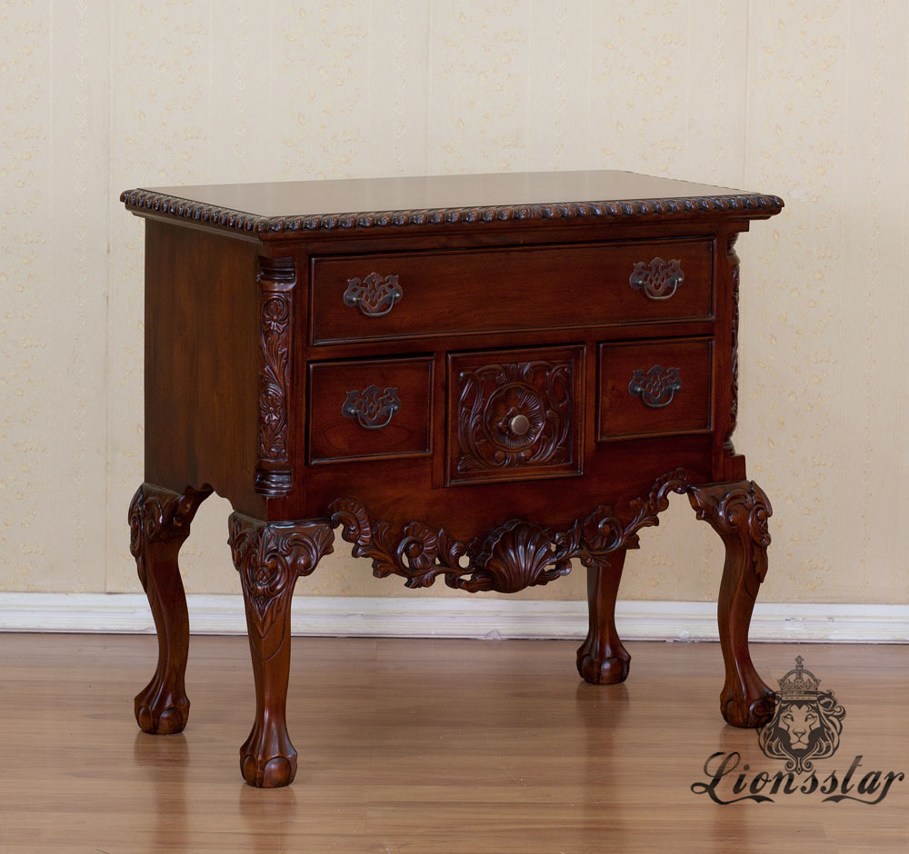 Anrichte Barock Mahagoni Holz A.192 Anrichte Barock Mahagoni Holz A.192