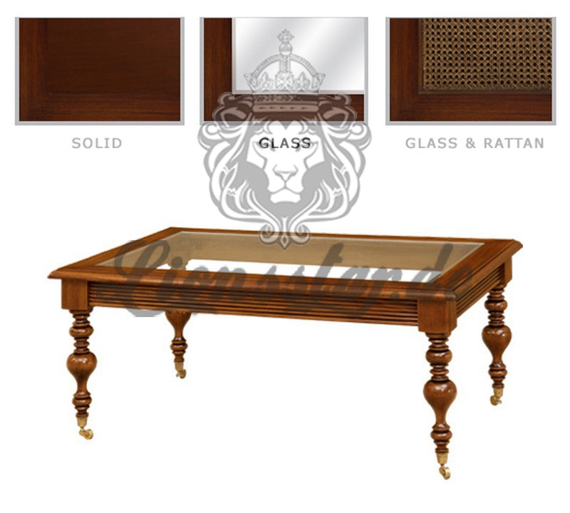 Couchtisch Barock Mahagoni Holz C.254 Couchtisch Barock Mahagoni Holz C.254