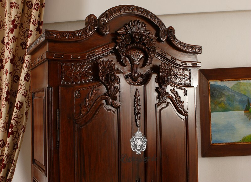 Luxus Schrank Nuss Massivholz Luxus Schrank Nuss Massivholz