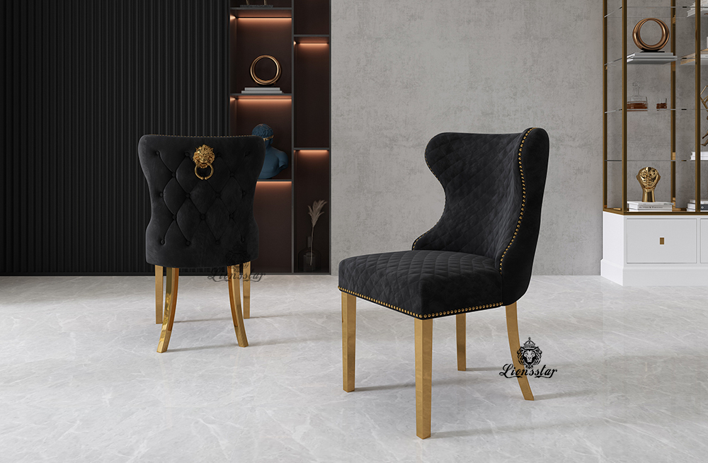 Luxus Esszimmer Stuhl Kingdom Gold