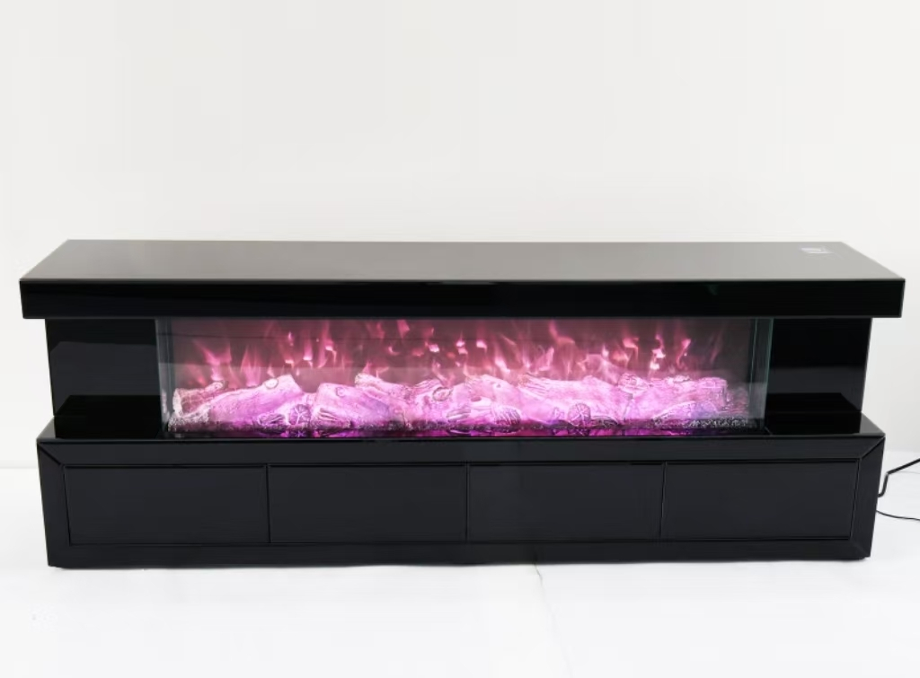 Außergewöhnlich schöner Luxus Designer Kamin Fire