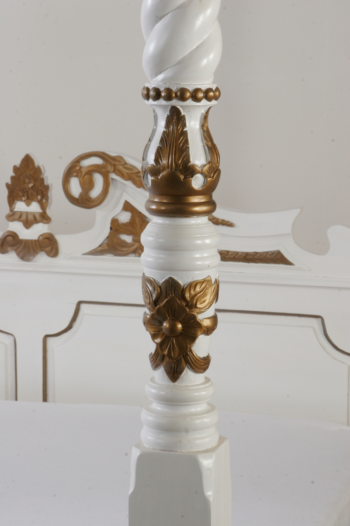 Himmelbett Weiß Gold Himmelbett Weiß Gold