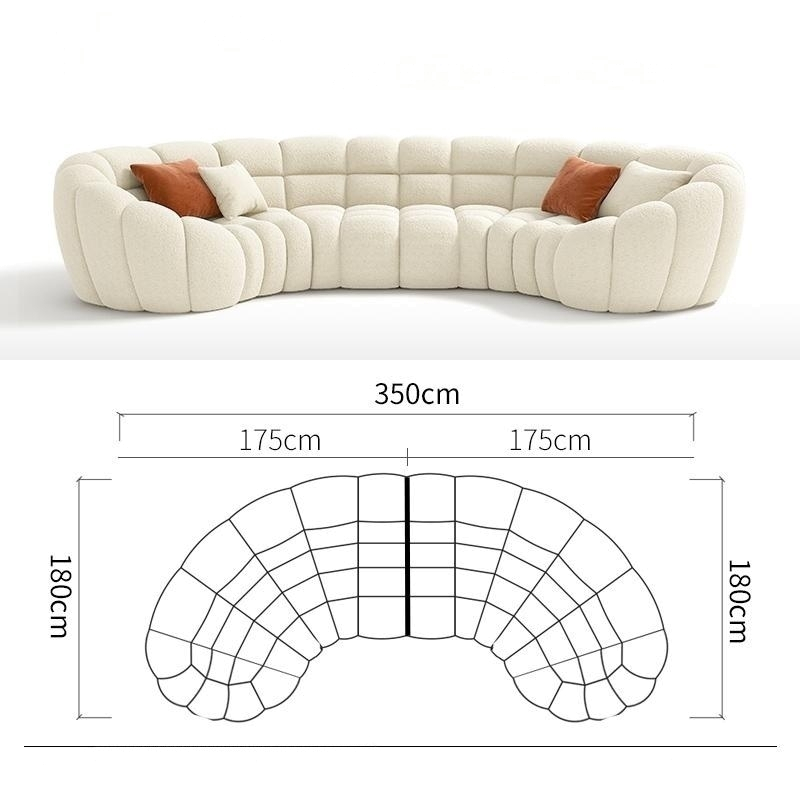 Luxus Designersofa Teddy Bubble