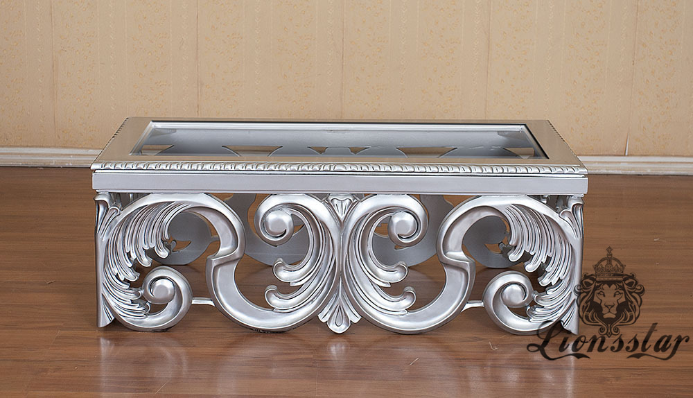 Couchtisch Barock Mahagoni Holz C.222 Couchtisch Barock Mahagoni Holz C.222