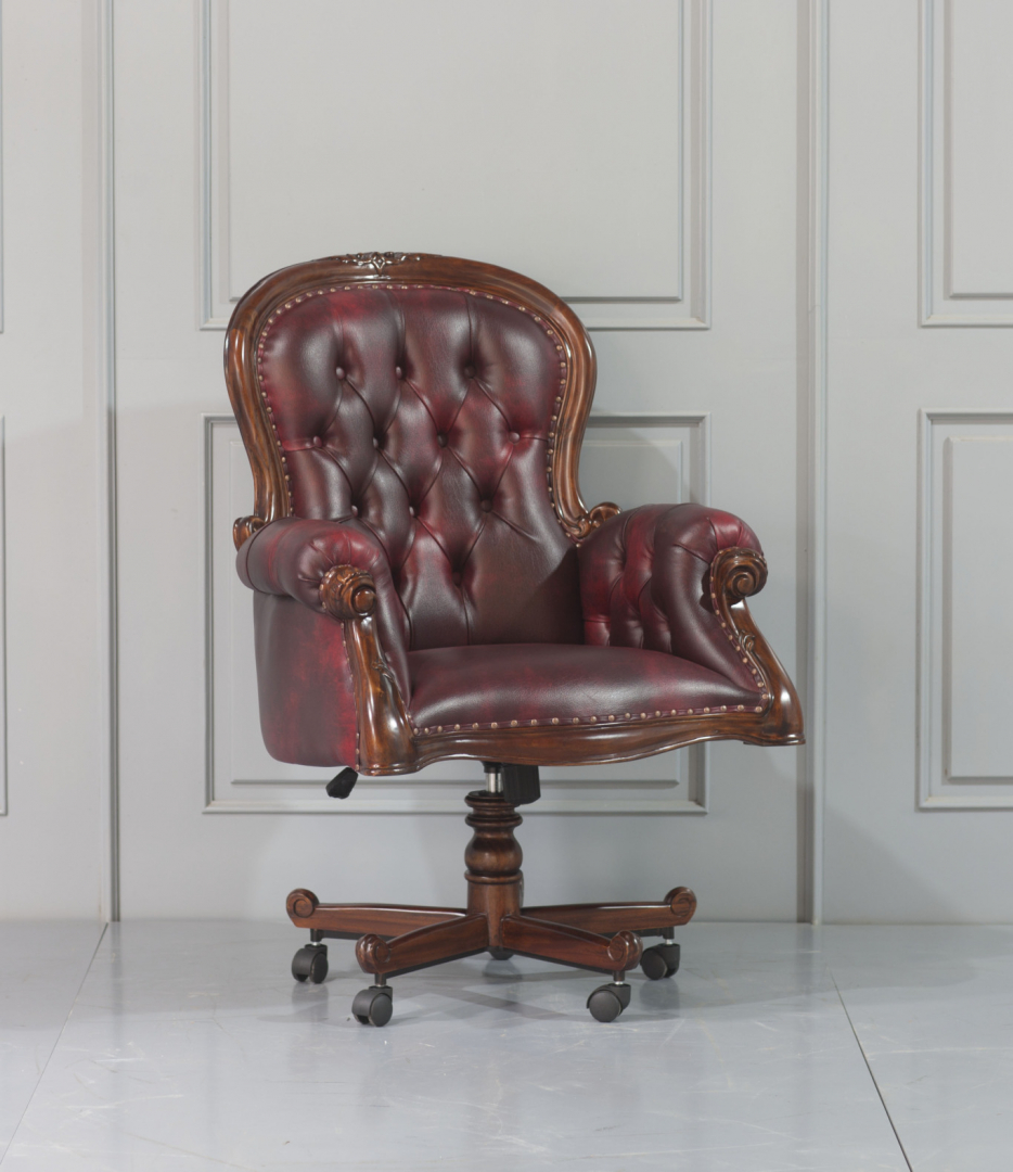 Bürostuhl Antik Leder