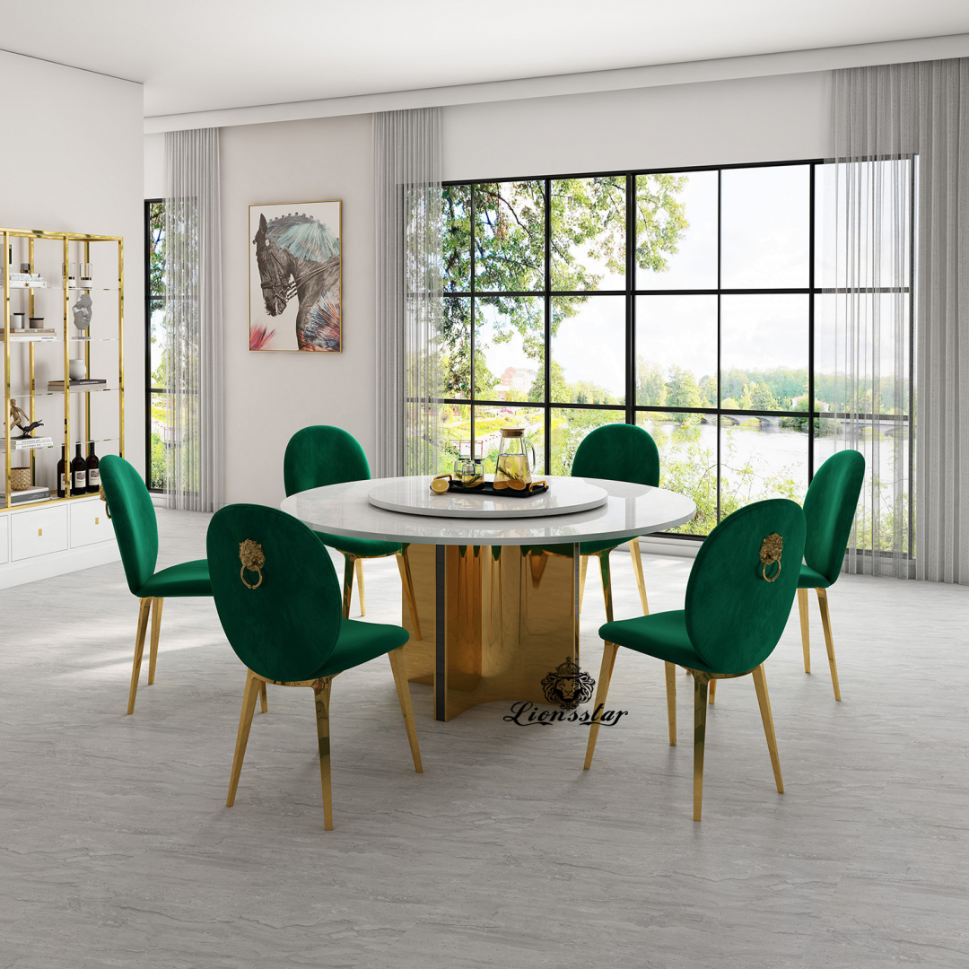 Luxus Stuhl Orlando Design Golden