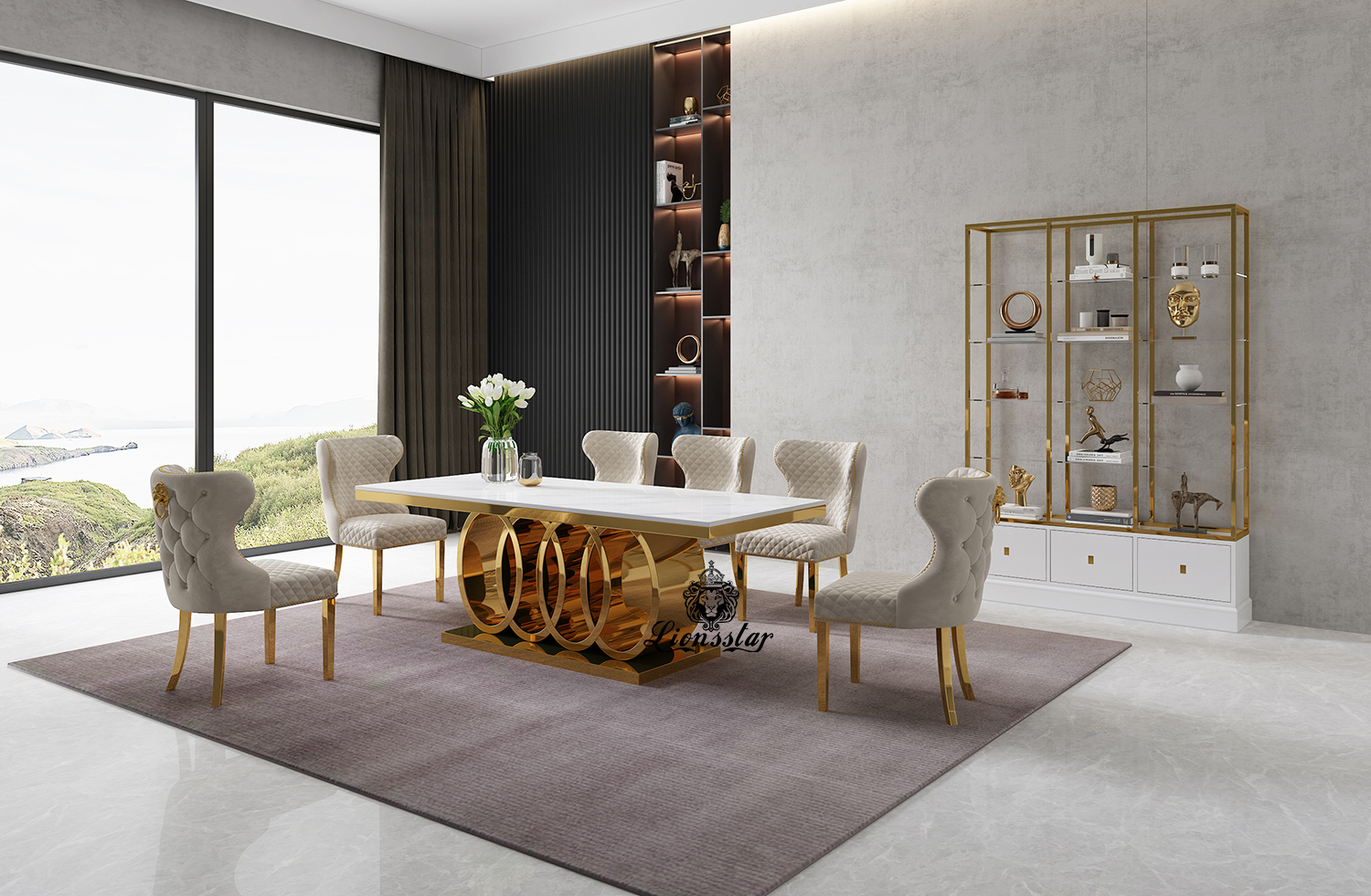 Luxus Designer Esstisch Montgomery Luxus Designer Esstisch Montgomery
