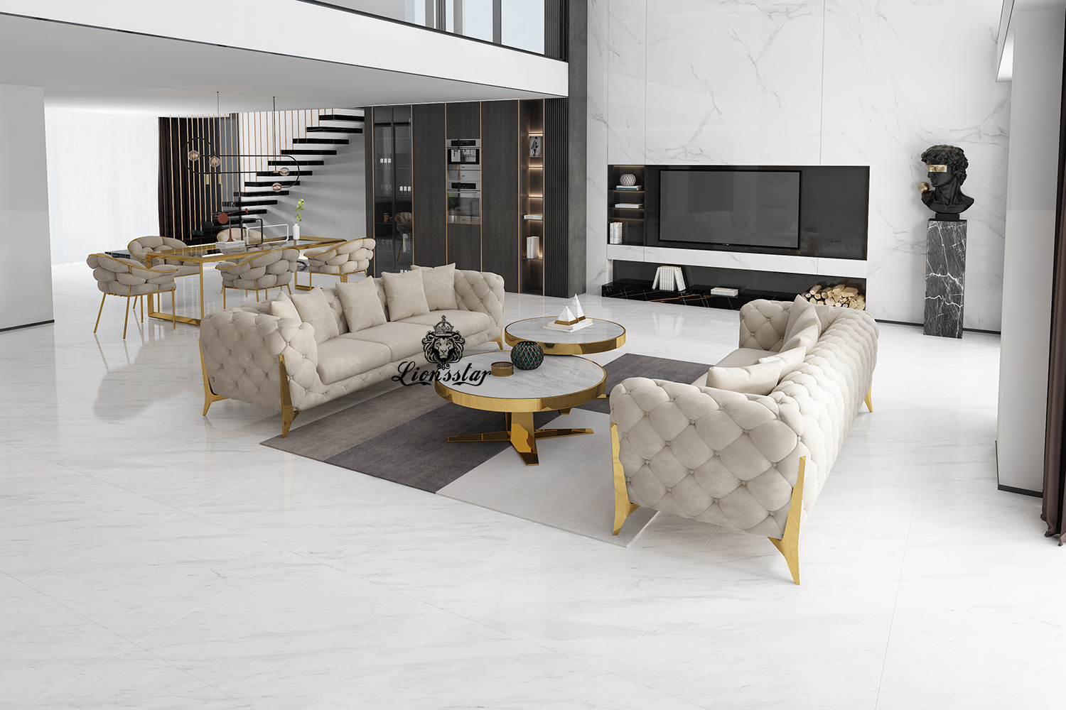 Luxus Design Sofa Set Clouds III   Lionsstar GmbH