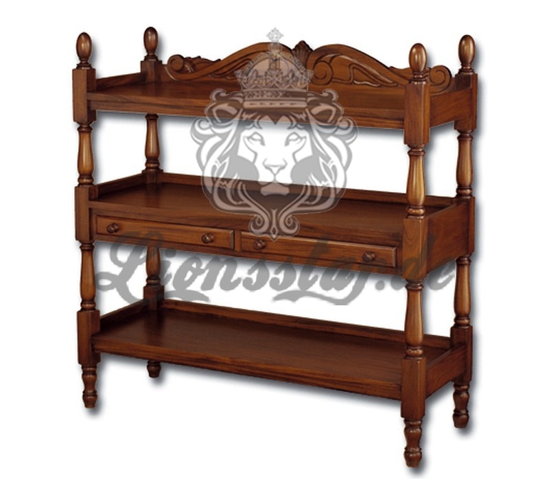 Anrichte Barock Mahagoni Holz A.577 Anrichte Barock Mahagoni Holz A.577