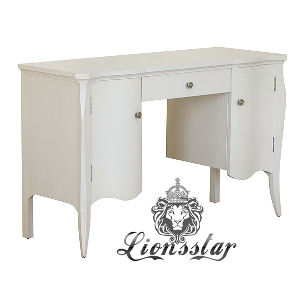 Barock Schreibtisch White