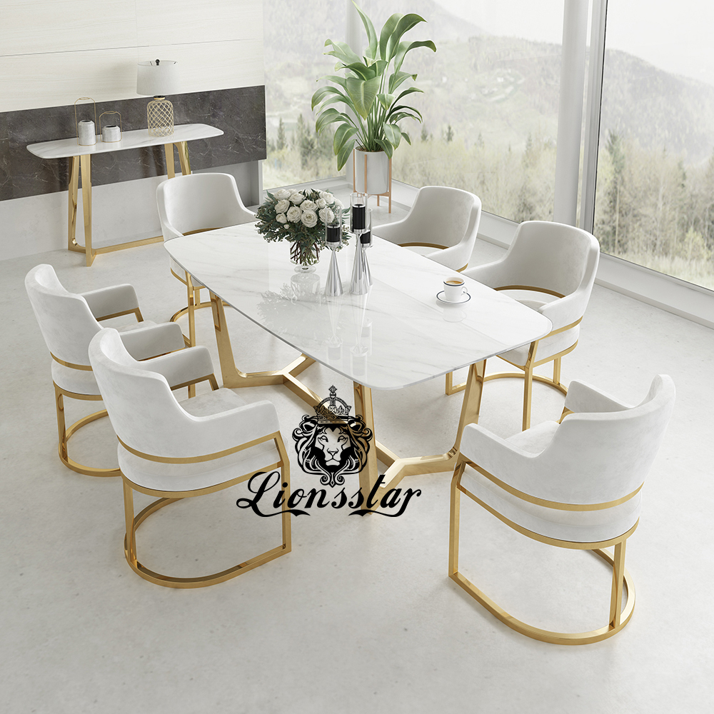 luxus stuhl edel metall design | lionsstar gmbh