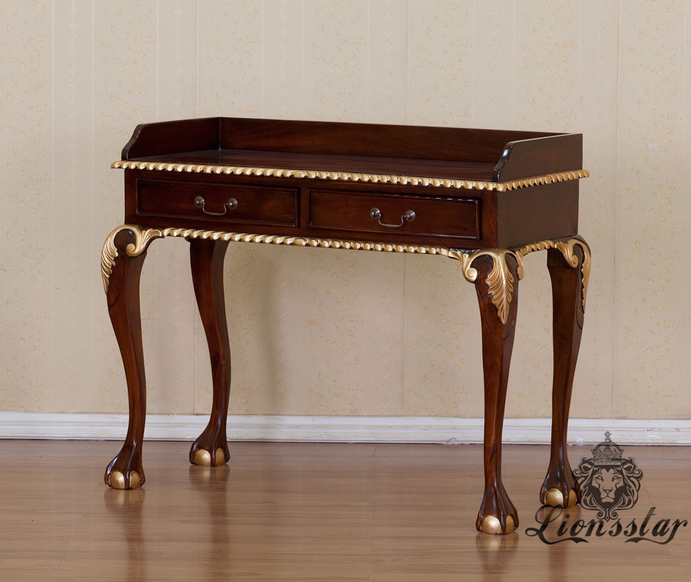Anrichte Barock Mahagoni Holz A.201 Anrichte Barock Mahagoni Holz A.201